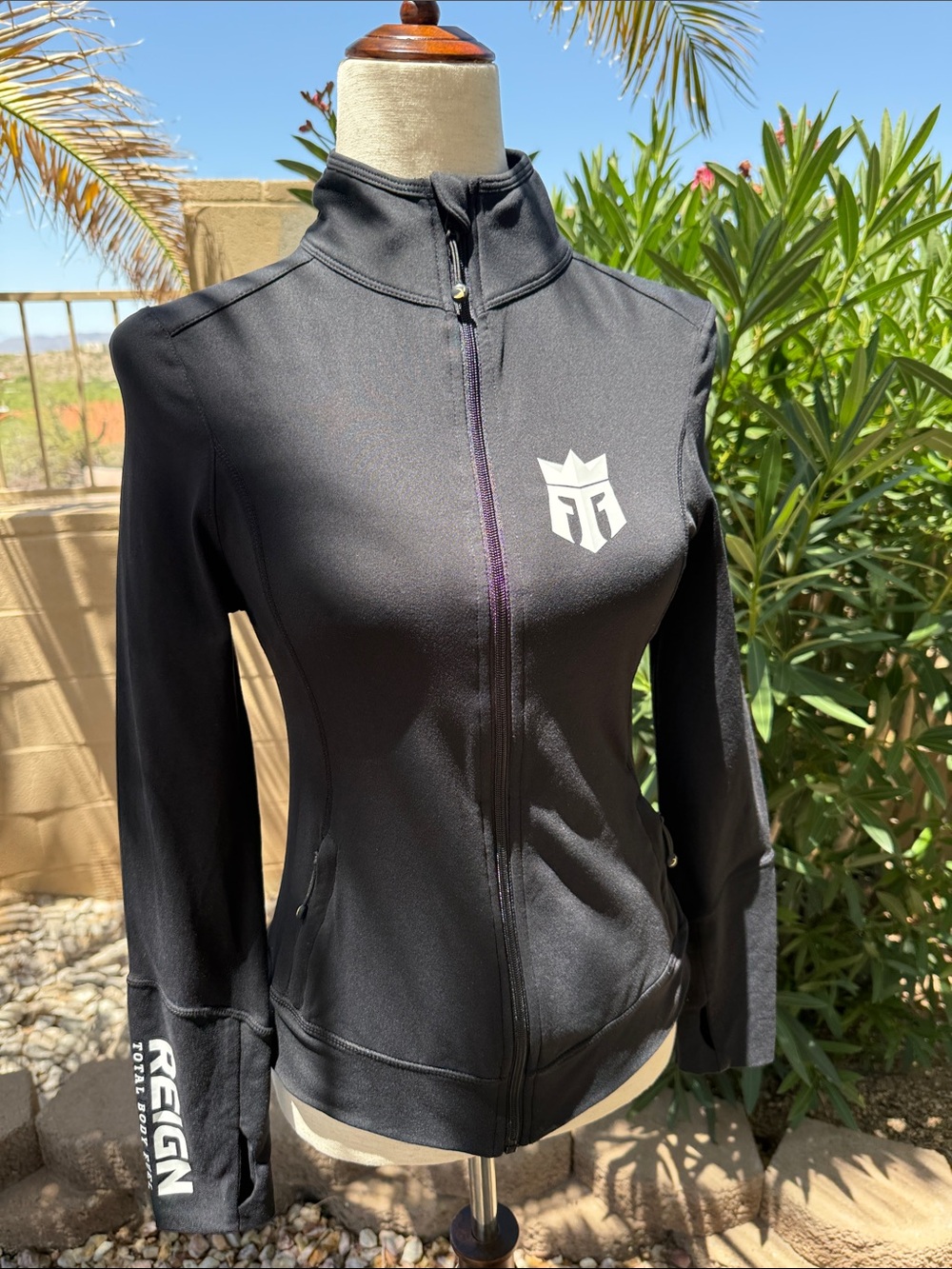 Reign Black Women's Full-Zip Active Jacket